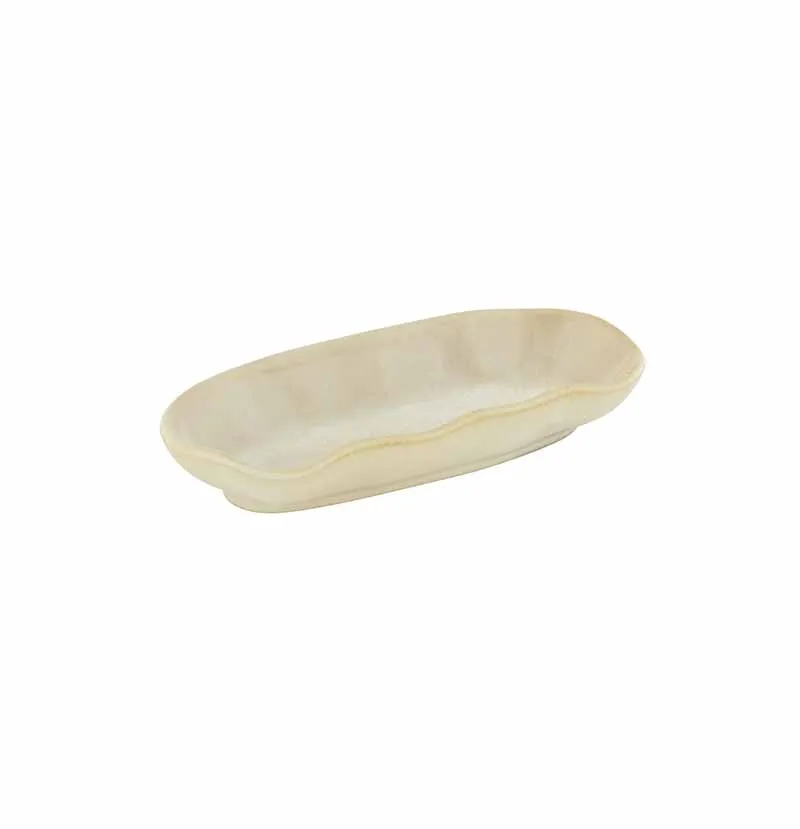 Artis Nami Dune assiette ovale 15x7 cm