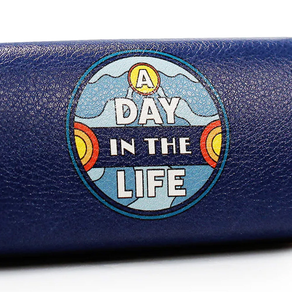 HMB The Beatles Day in The Life etui lunettes bleu
