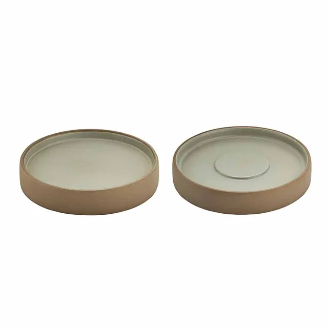 Artis 2in1 soucoupe 14 cm beige gris