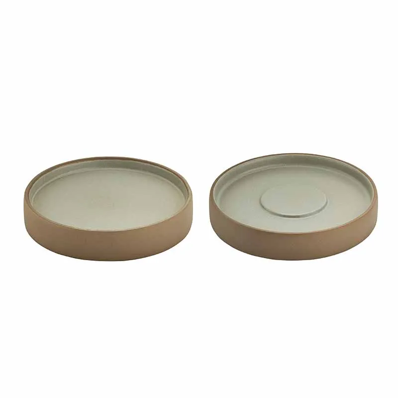 Artis 2in1 soucoupe 14 cm beige gris