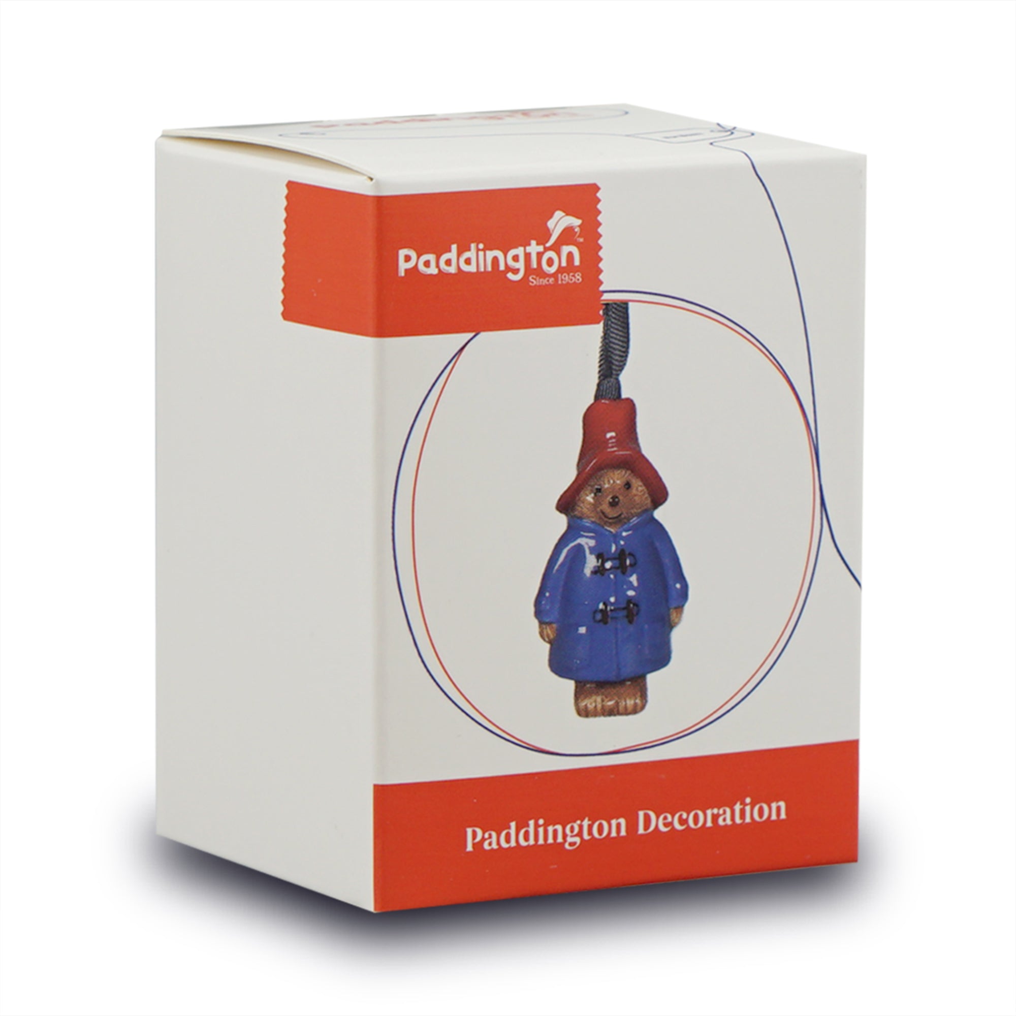 HMB Paddington décoration à suspendre céramique bleue