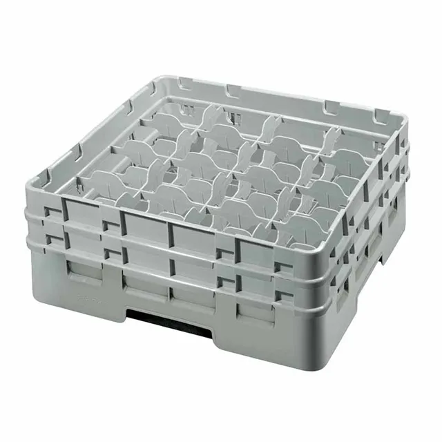 Artis CR162 GoldPlas casier verres 16 cases gris