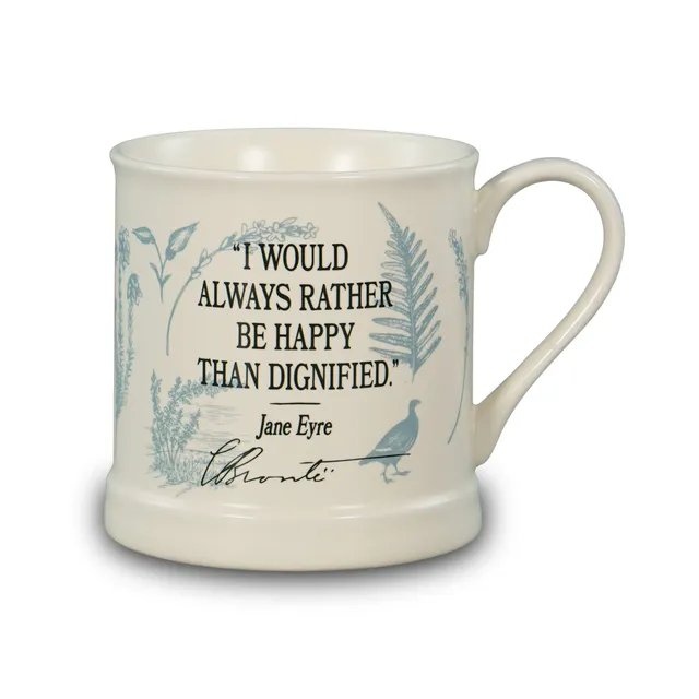 Sœurs Brontë Mug céramique 35 cl coffret crème