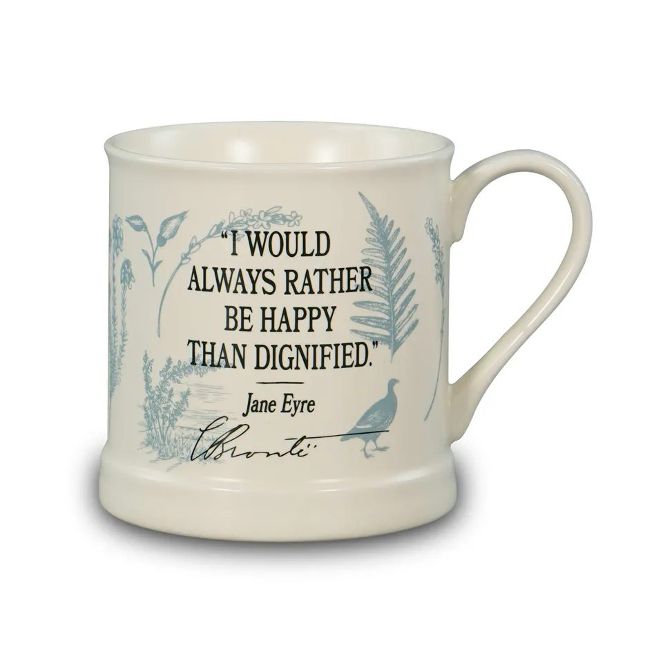 Sœurs Brontë Mug céramique 35 cl coffret crème