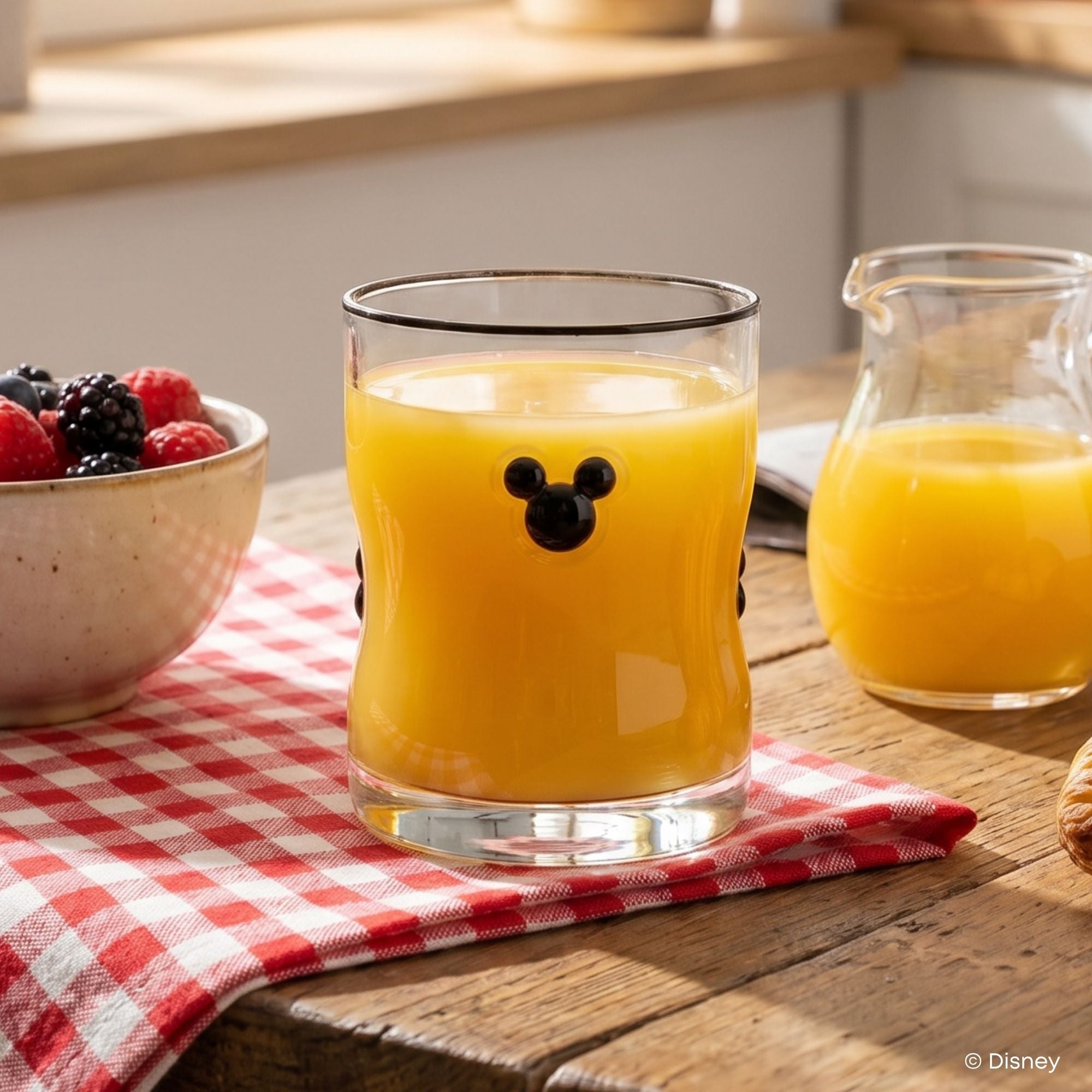 JoyJolt Mickey lot 2 verres à eau 40 cl Disney