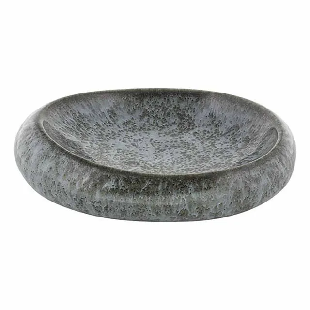 Artis Blue Pearl bol ovale céramique 23x17 cm bleu