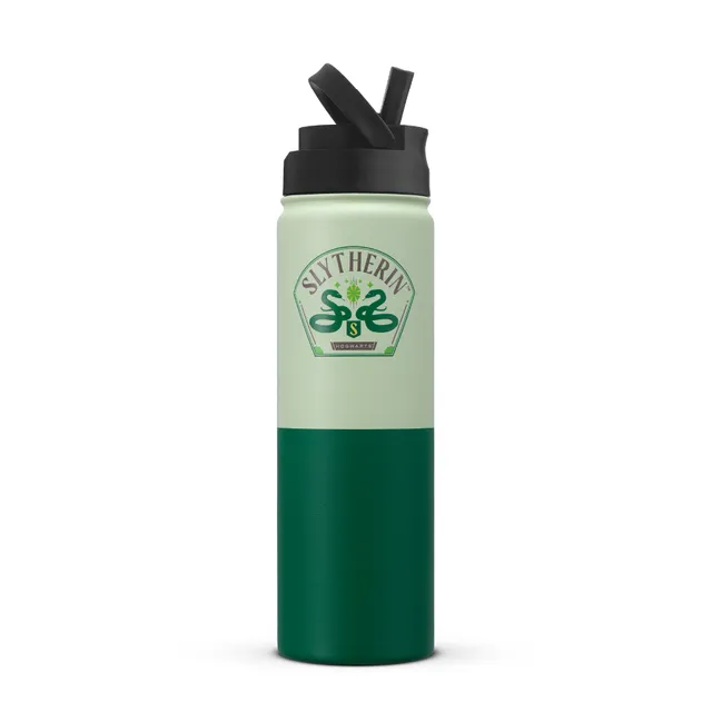 JoyJolt Harry Potter Slytherin gourde inox 65 cl avec paille