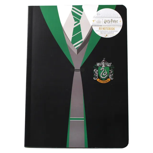 HMB Harry Potter Uniform Slytherin carnet A5 souple