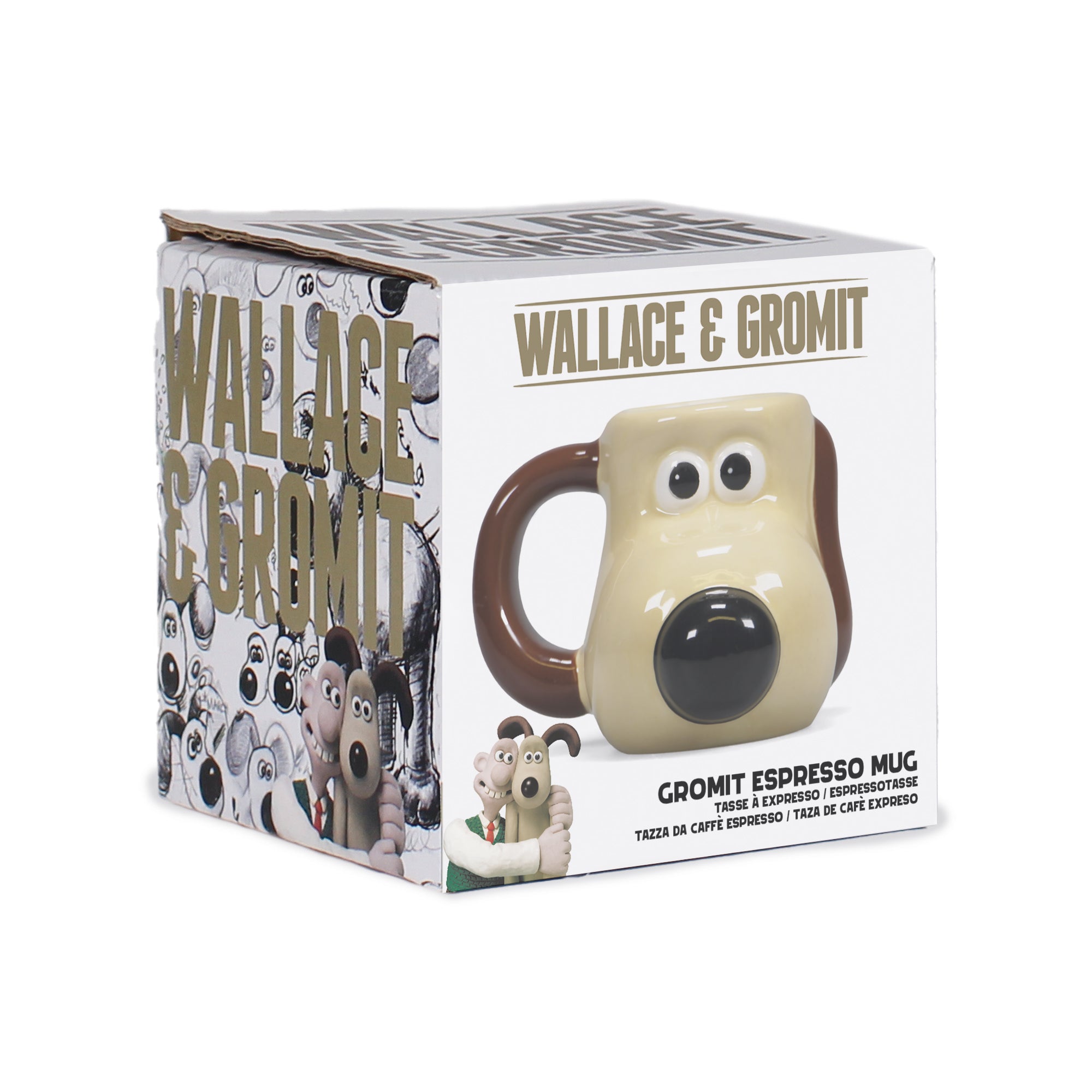 Wallace et Gromit Gromit tasse espresso céramique