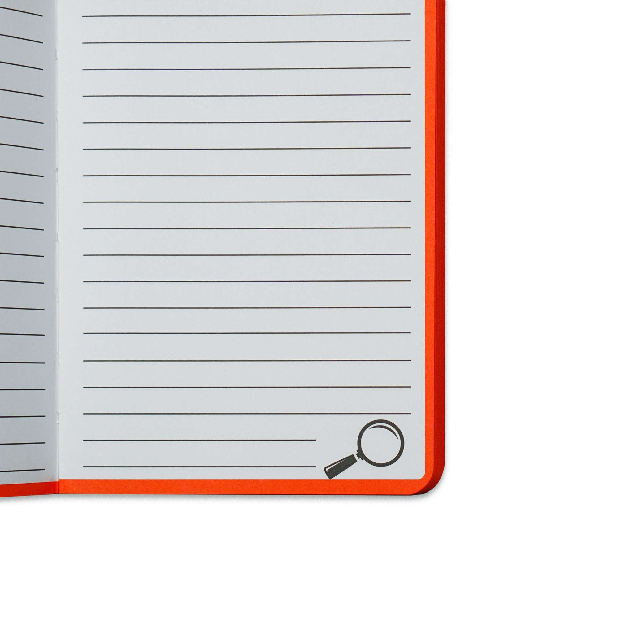 HMB Murder Mystery carnet A6 souple rouge 14,5 cm