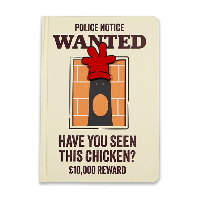 Wallace & Gromit Feathers carnet A5 rigide