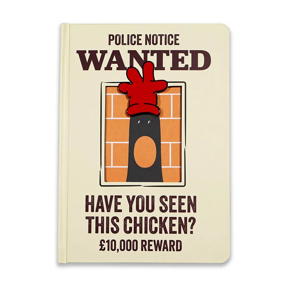 Wallace & Gromit Feathers carnet A5 rigide