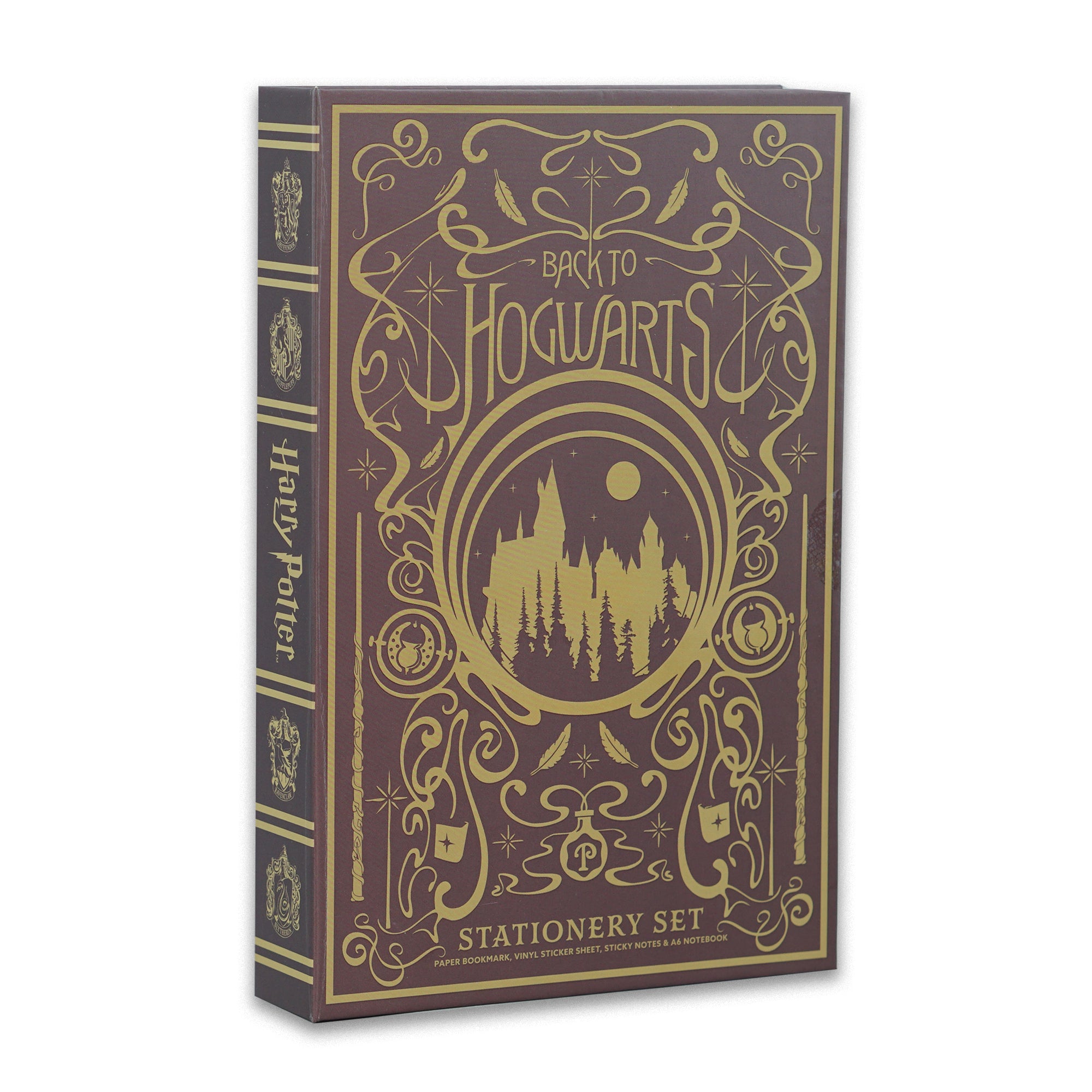 HMB Harry Potter Back To Hogwarts coffret papeterie papier cadeau