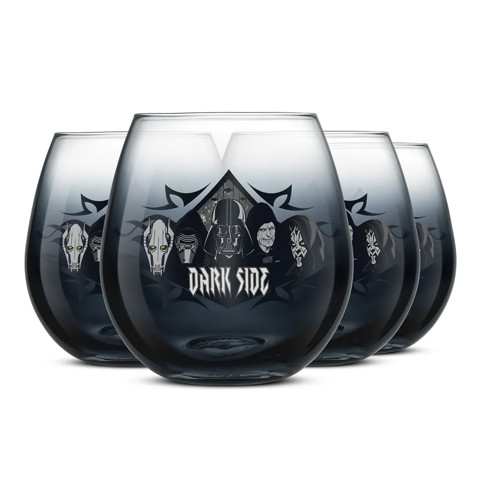 JoyJolt Star Wars Dark Side verres lot 4 44 cl