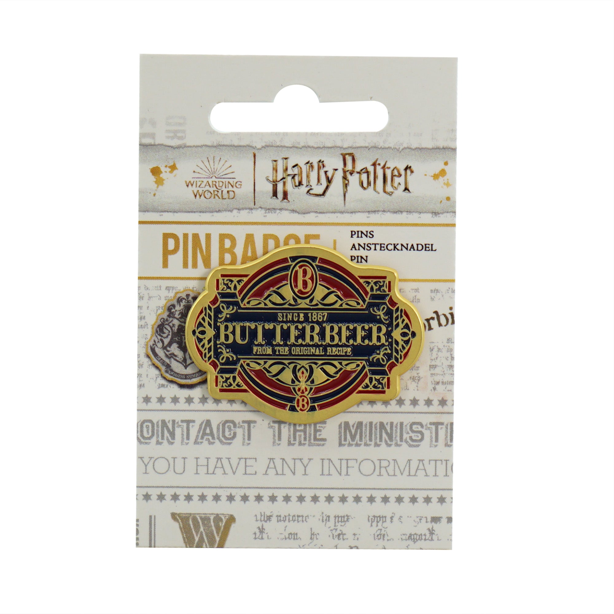 Harry Potter Bièraubeurre pin's émail bleu