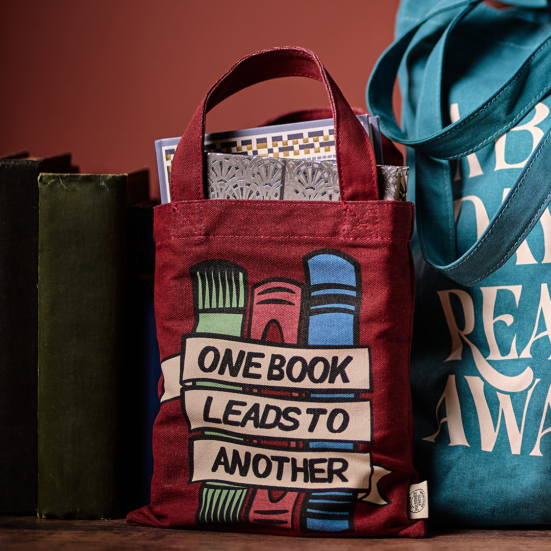 Pulteney Press One Book Leads To Another tote bag coton recyclé