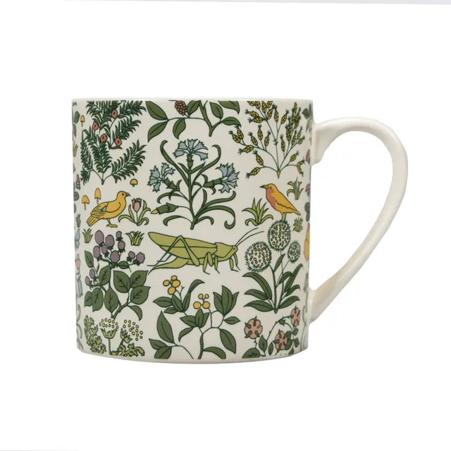 Arts & Crafts Society ACS Voysey mug céramique 31 cl Apothecary's Garden
