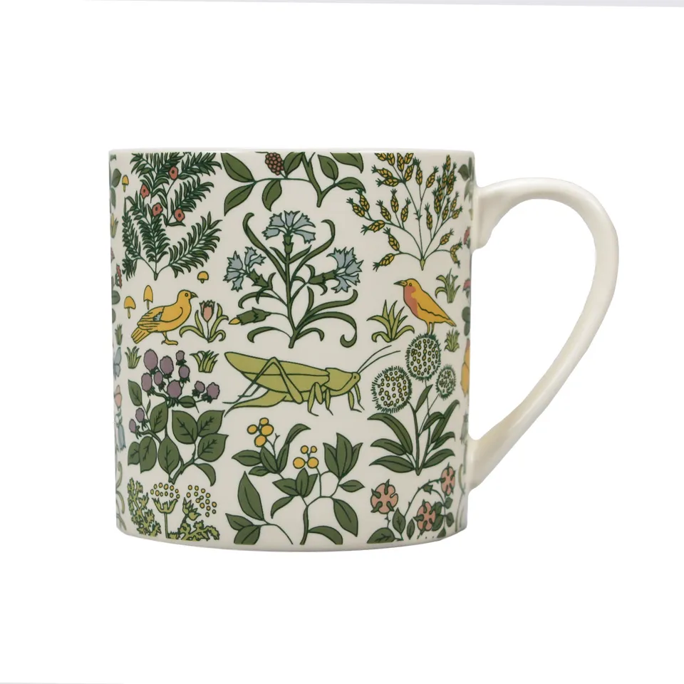 Arts & Crafts Society ACS Voysey mug céramique 31 cl Apothecary's Garden
