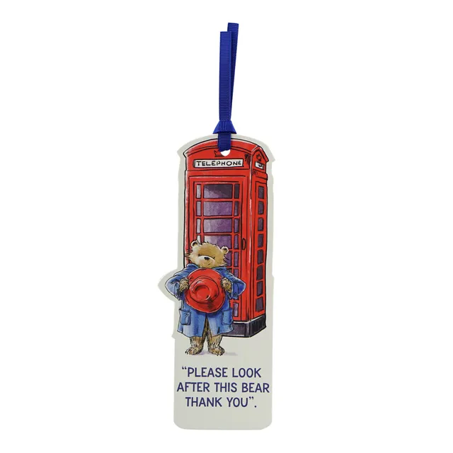 Paddington Bear marque-page cabine téléphonique 18 cm