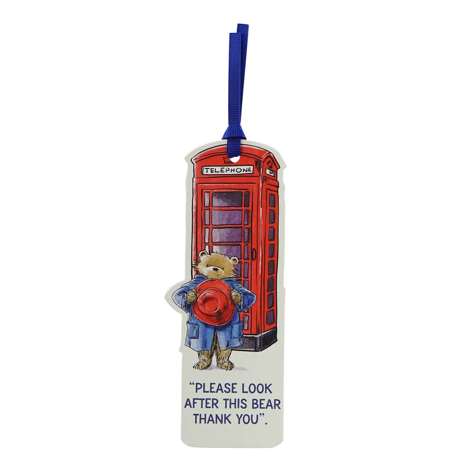 Paddington Bear marque-page cabine téléphonique 18 cm