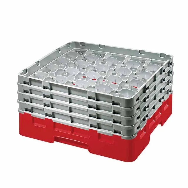 Artis GoldPlas 25E4 boîte rangement rouge 25 cases