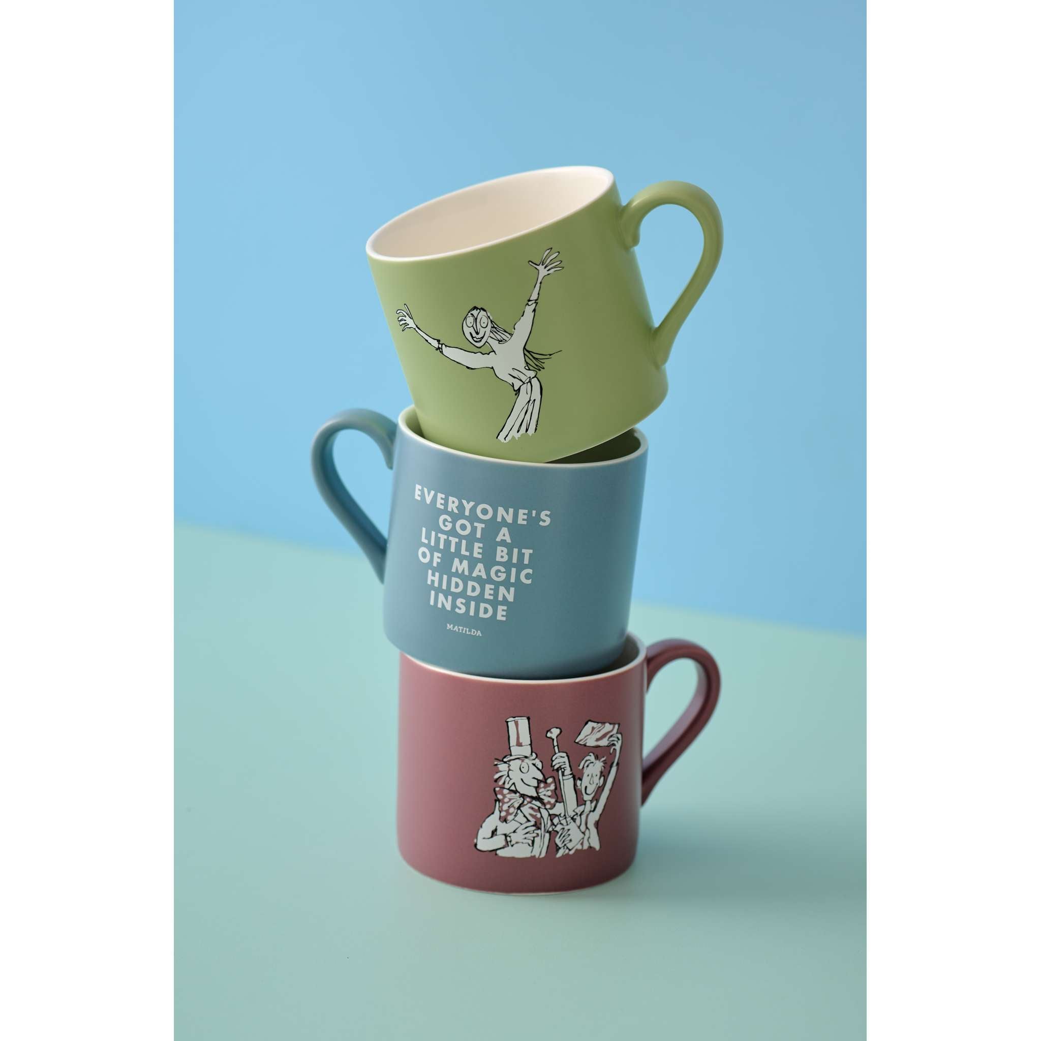 Roald Dahl Charlie mug céramique 32cl coffret