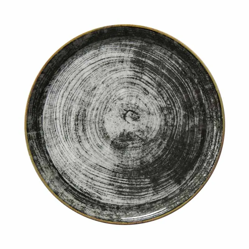 Artis Napoli Black assiette pizza 33 cm noire