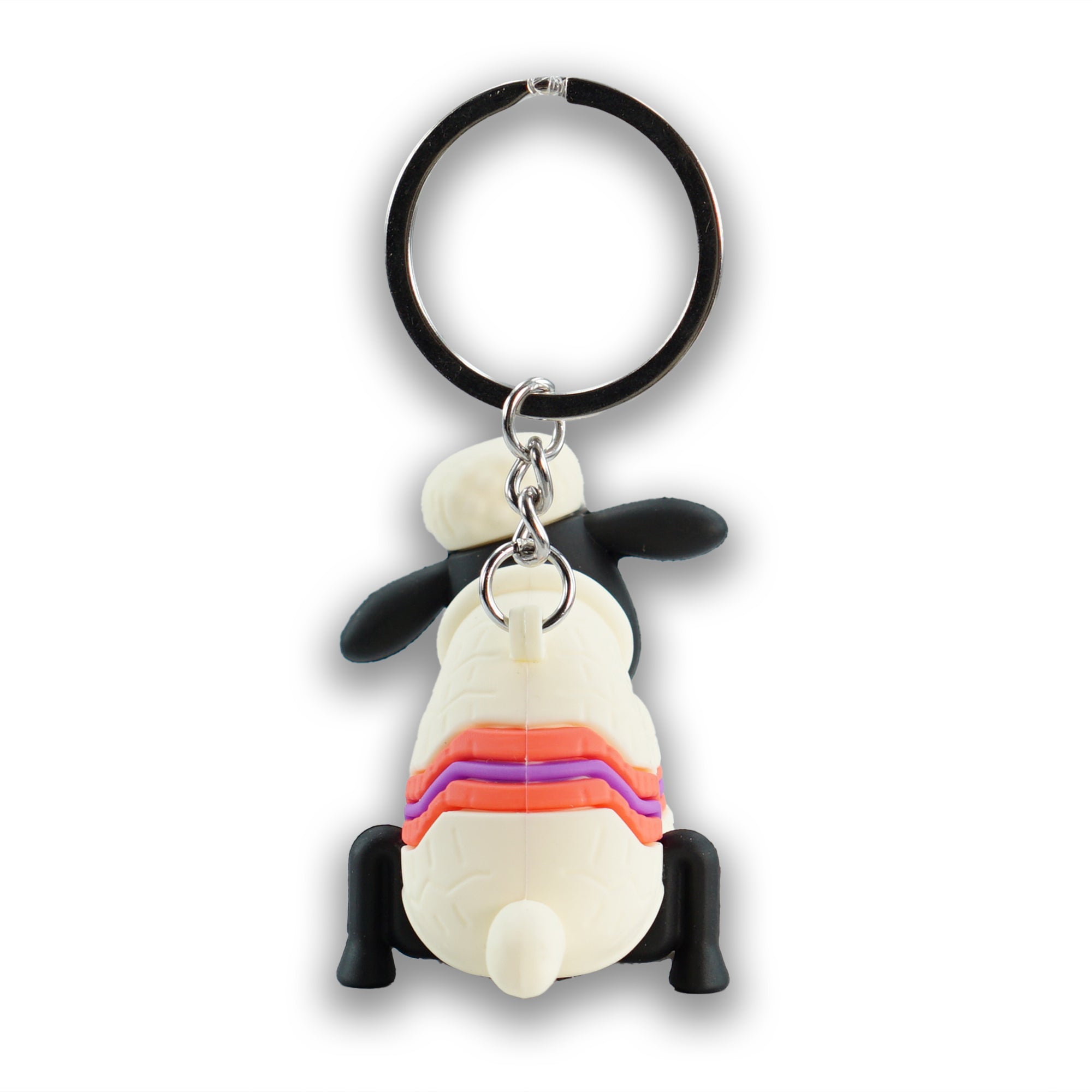 HMB Wallace & Gromit Shaun porte-clés PVC blanc