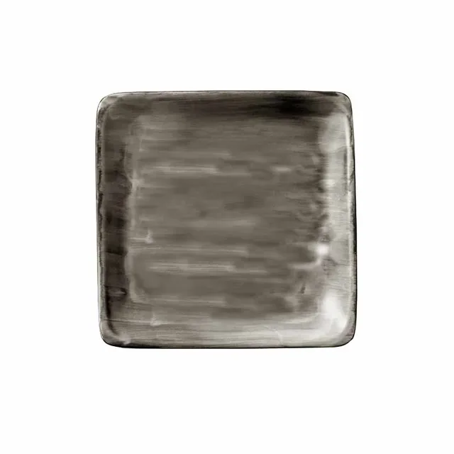 Artis Square Plate Wood assiette 15 cm