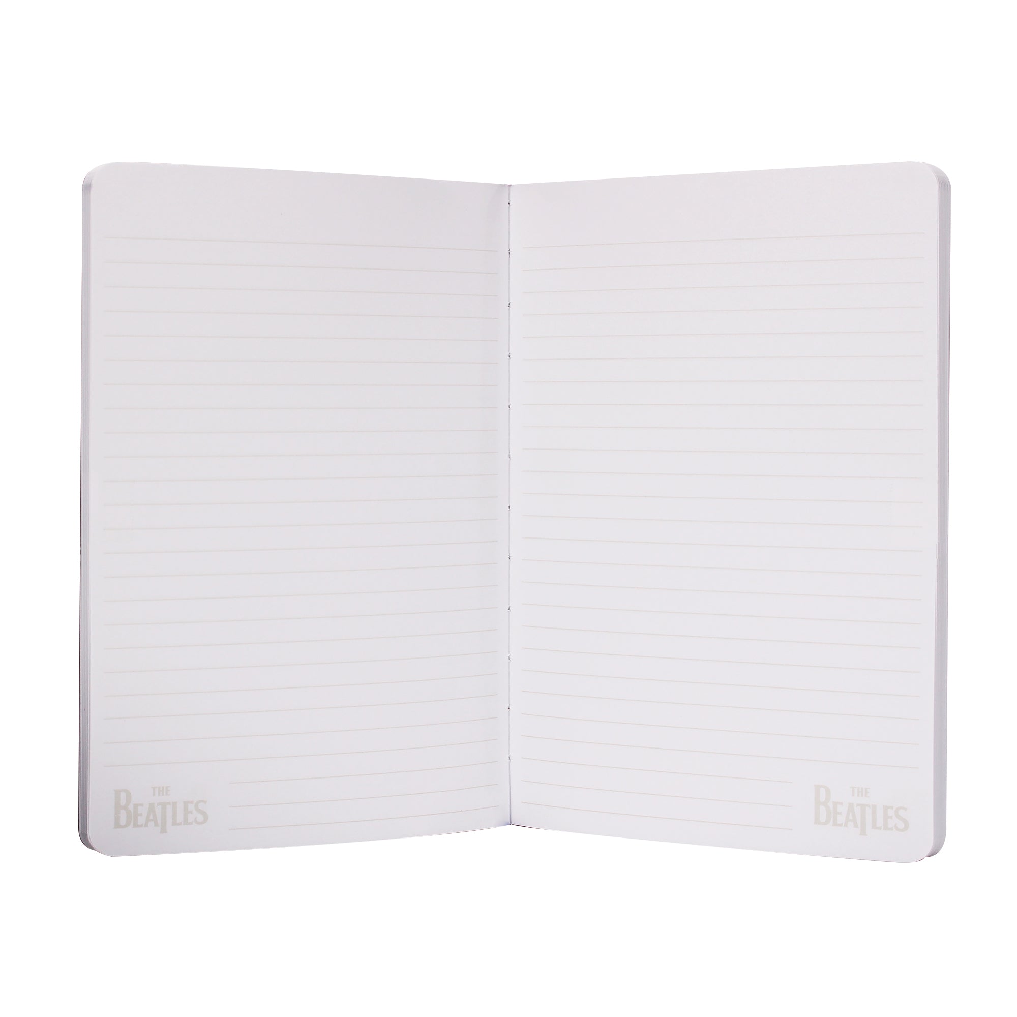 The Beatles Logo carnet A5 souple noir 192 pages