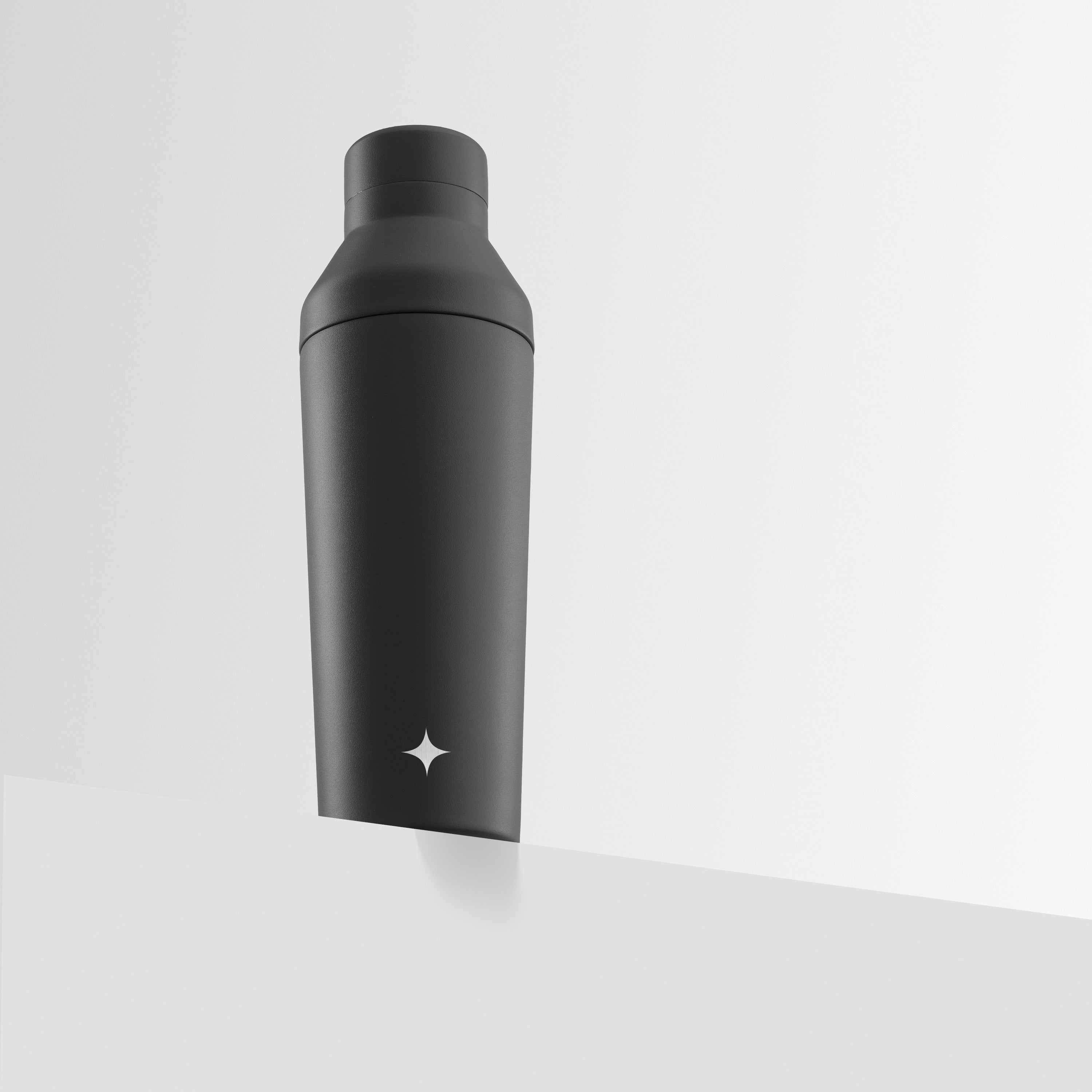 JoyJolt Shaker cocktail isotherme 65 cl noir inox