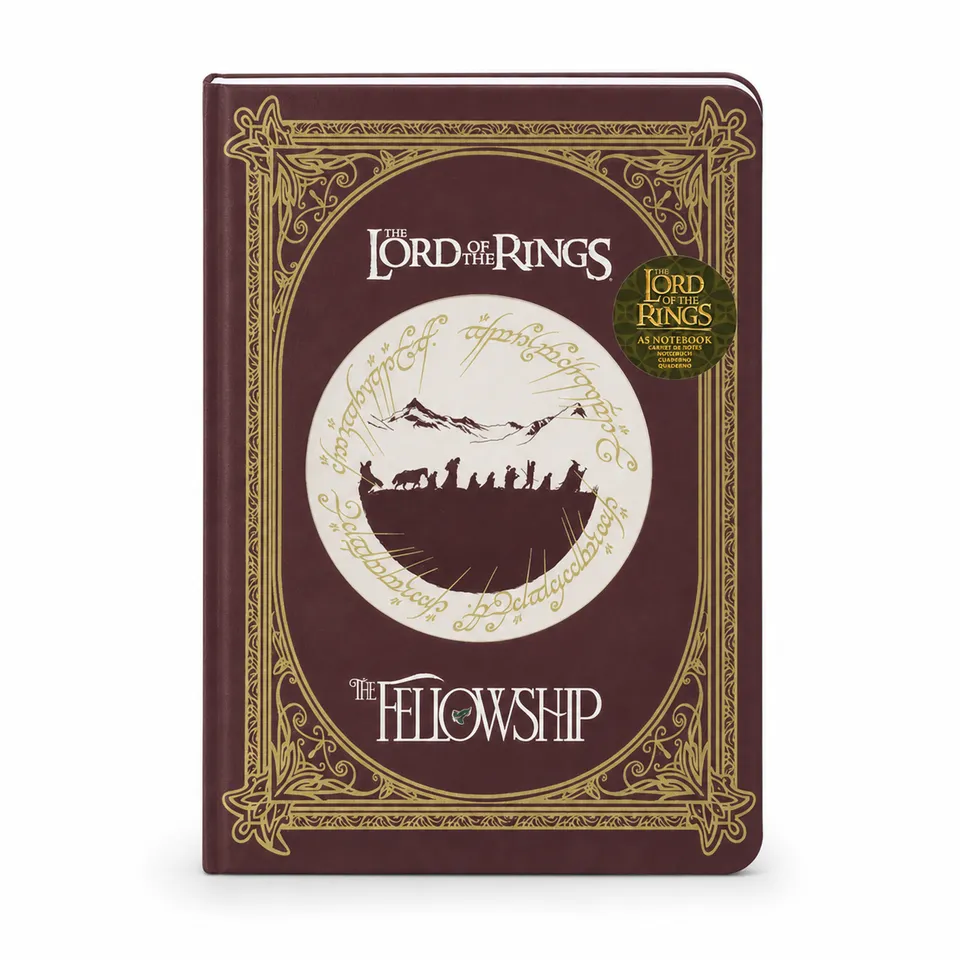 HMB Lord of the Rings carnet A5 Diecut Reveal marron