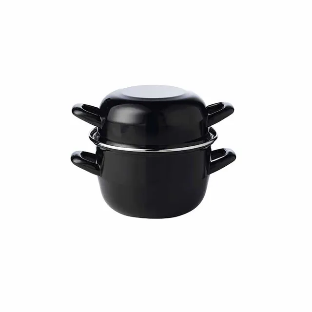 Artis Mussel cocotte noire 12 cm individuelle