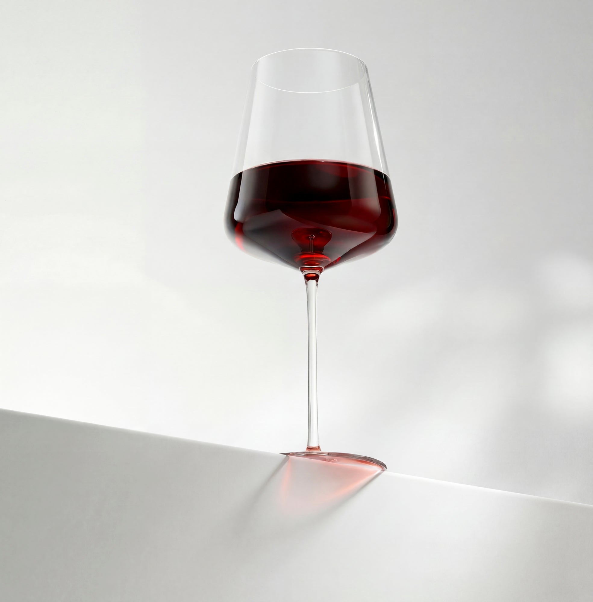 JoyJolt Sidney Burgundy verres à vin rouge lot de 4 cristal