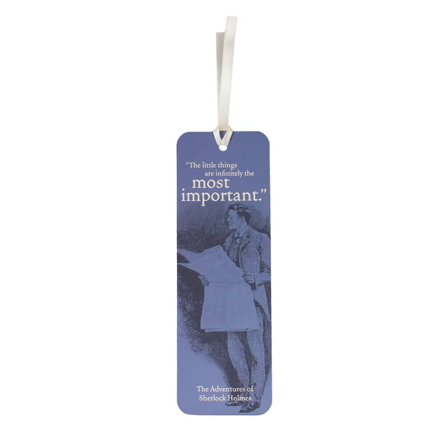 Sherlock Holmes Pulteney Press marque-page bleu