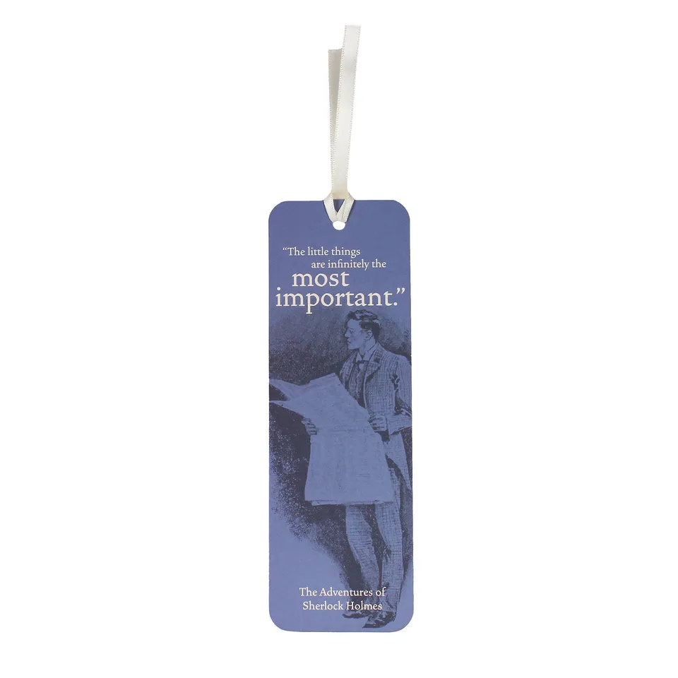 Sherlock Holmes Pulteney Press marque-page bleu