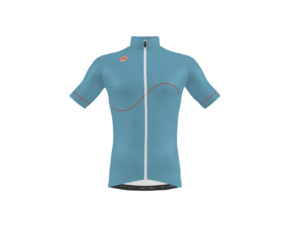 Westmalle maillot vélo homme bleu Extra respirant