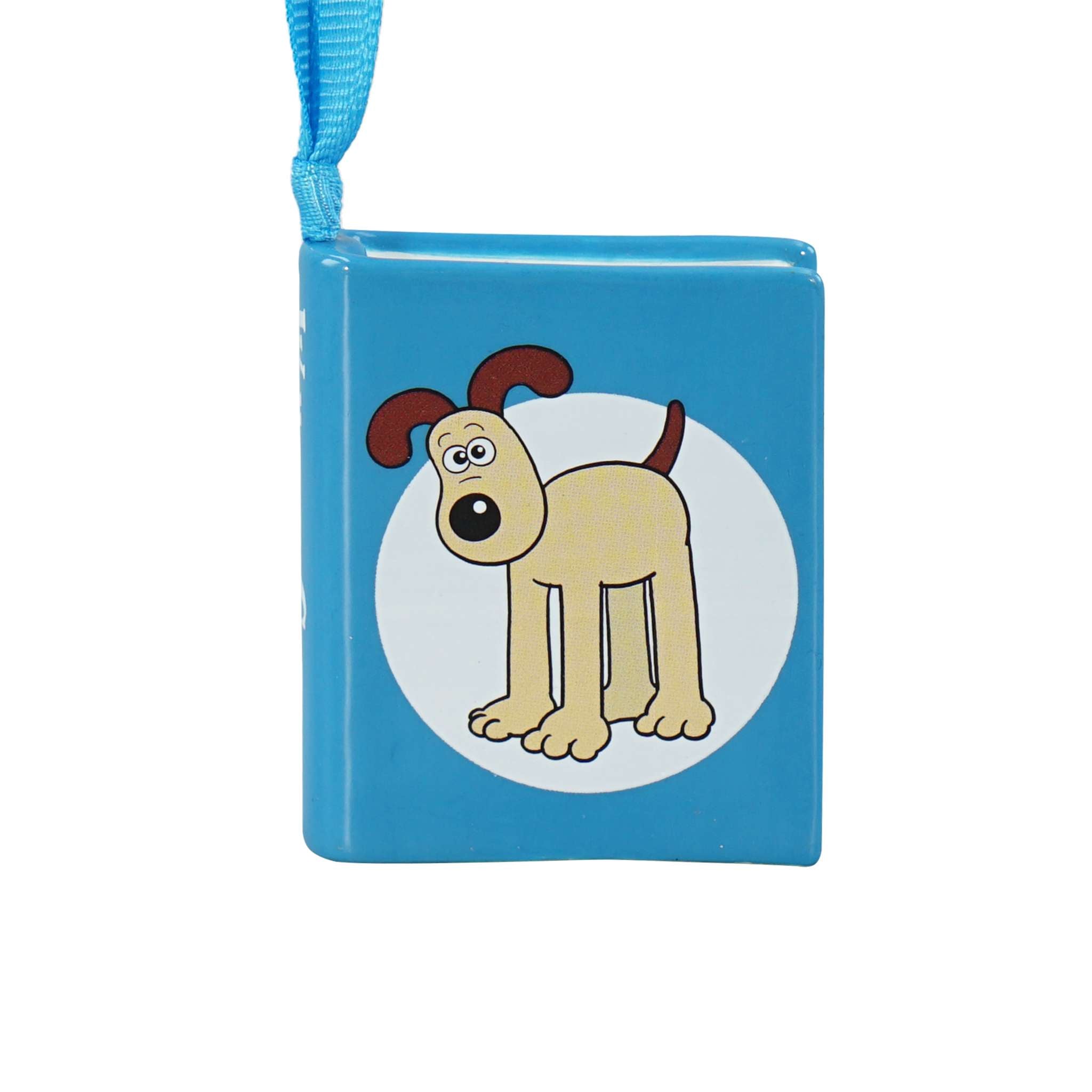 Wallace & Gromit Gromit décoration à suspendre bleue 5 cm