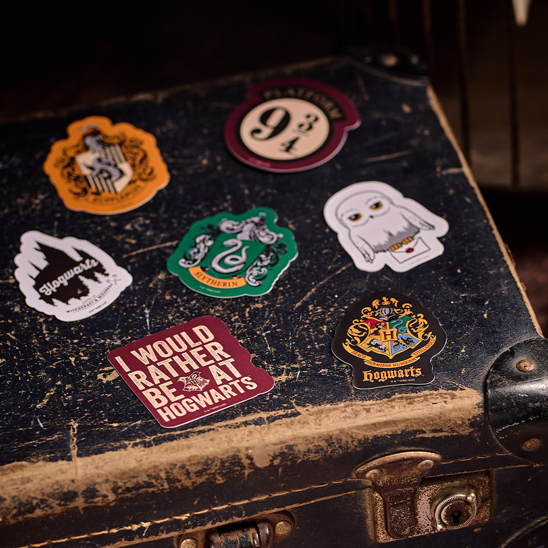 Harry Potter I Would Rather autocollant vinyle 7,5 cm