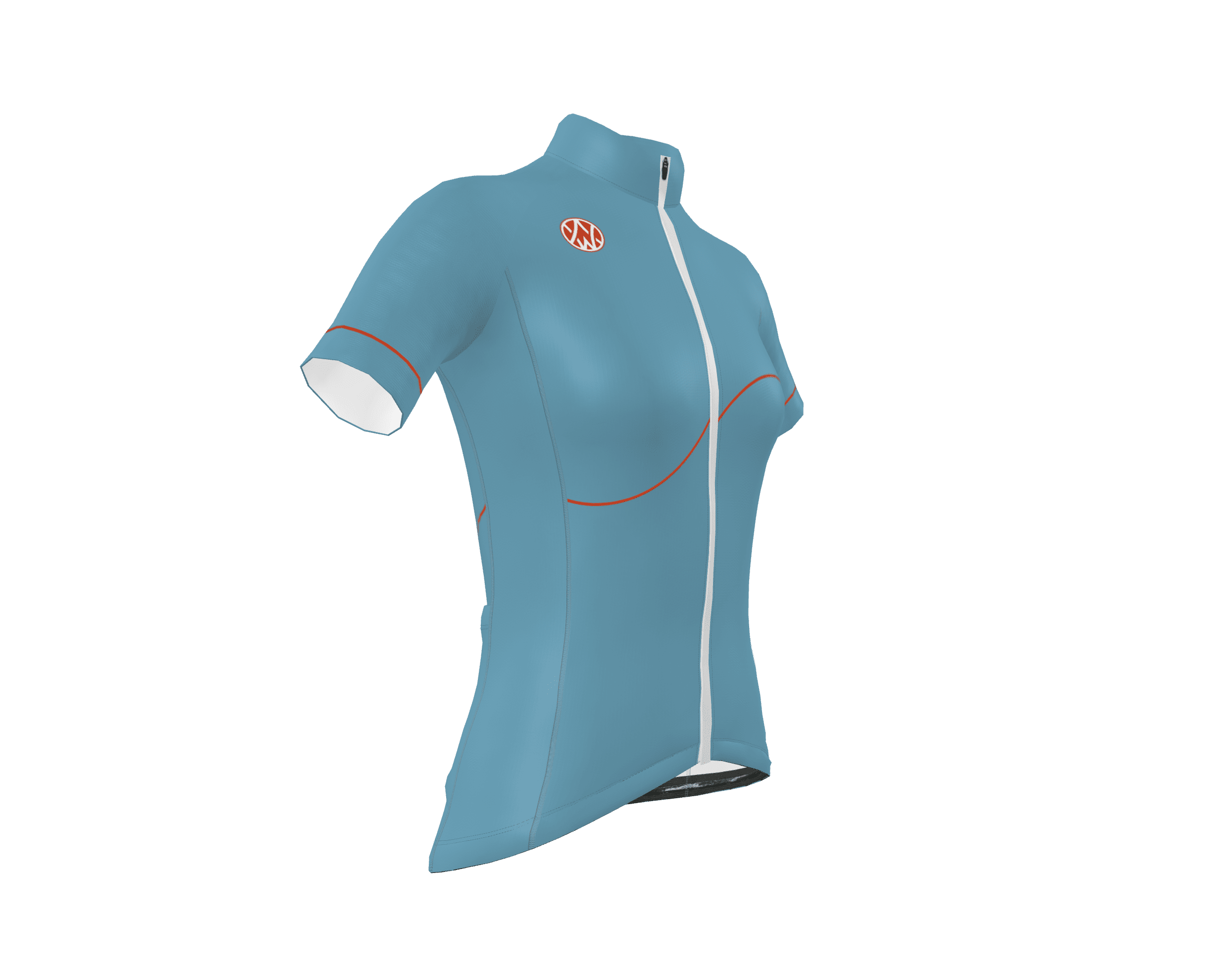 Westmalle maillot vélo femme bleu Extra respirant