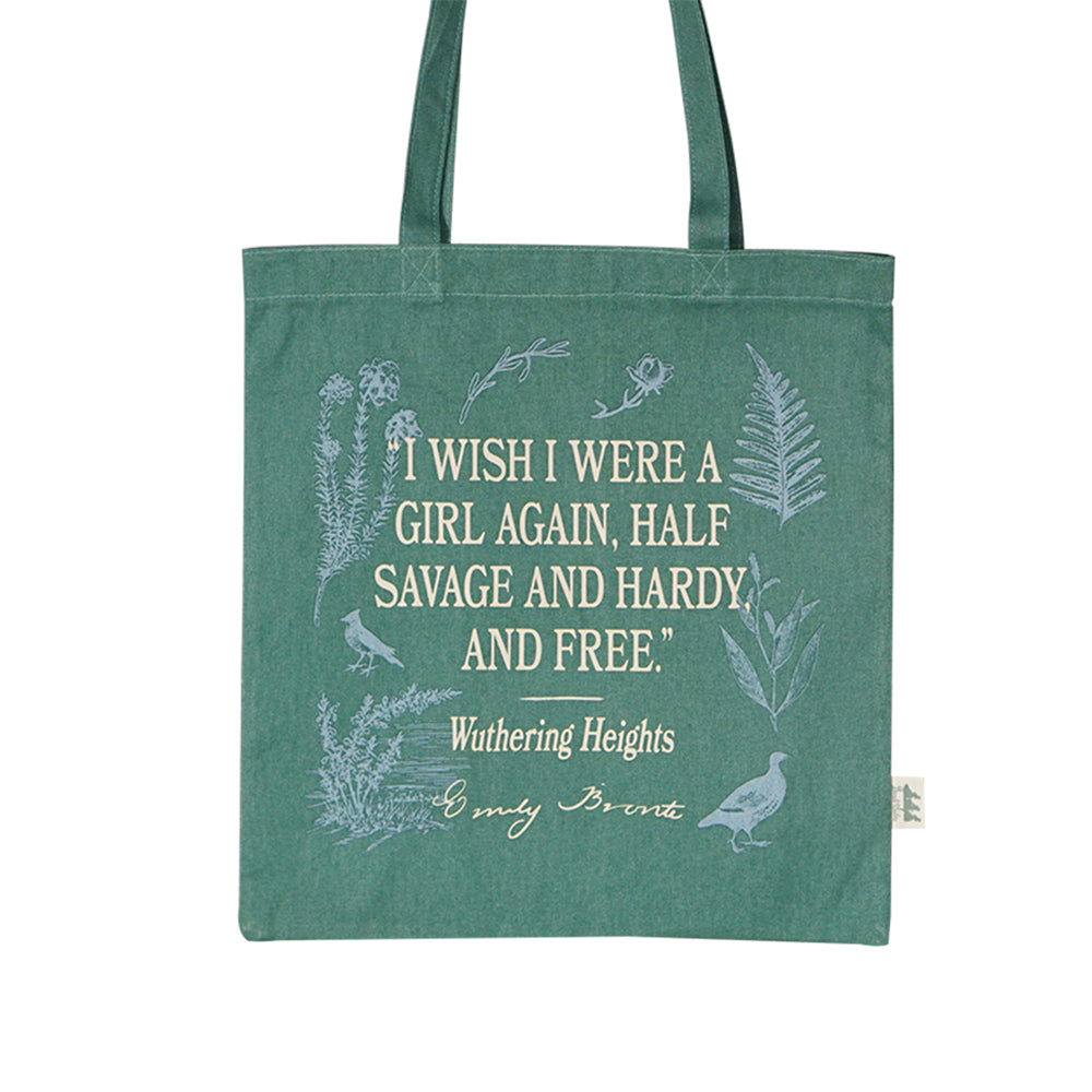 HMB Bronte Sisters cabas coton recyclé vert