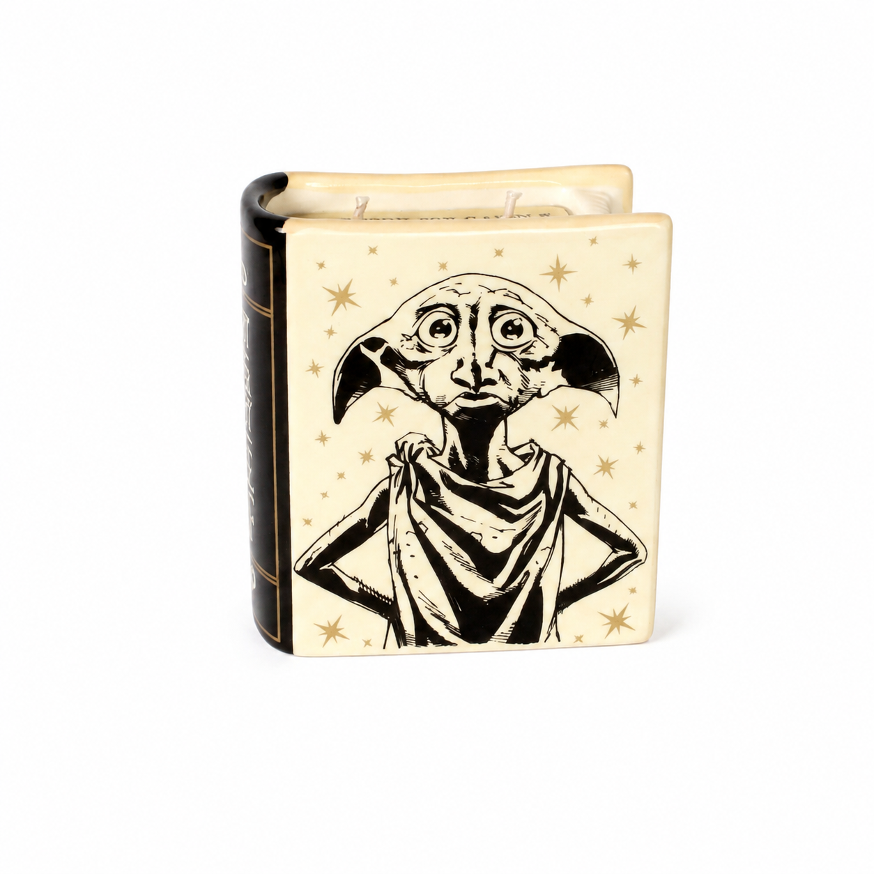 Harry Potter Dobby bougie livre céramique citron basilic