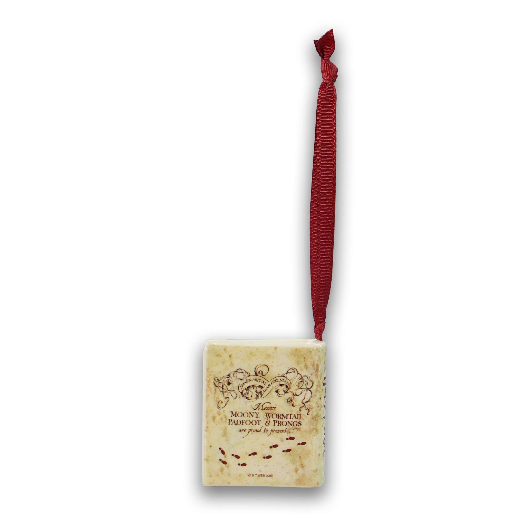 HMB Harry Potter Marauder's Map déco crème céramique