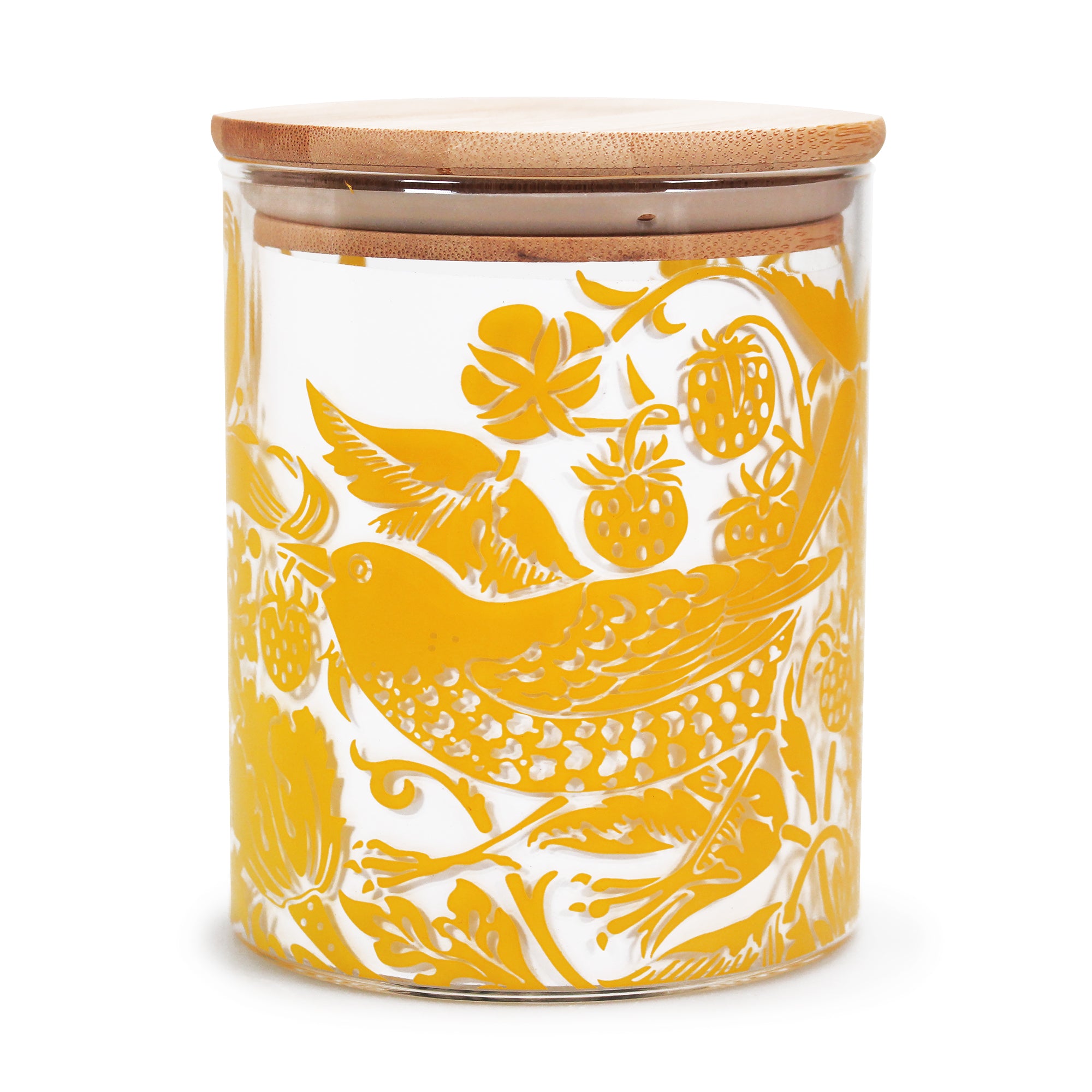 William Morris Quince bocal verre 750 ml bambou
