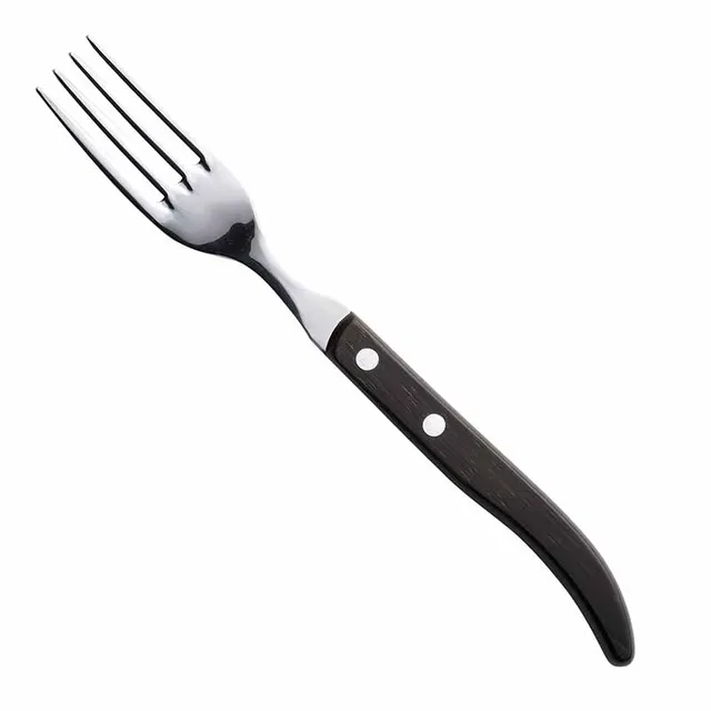 Artis French Style fourchette à steak 22 cm marron