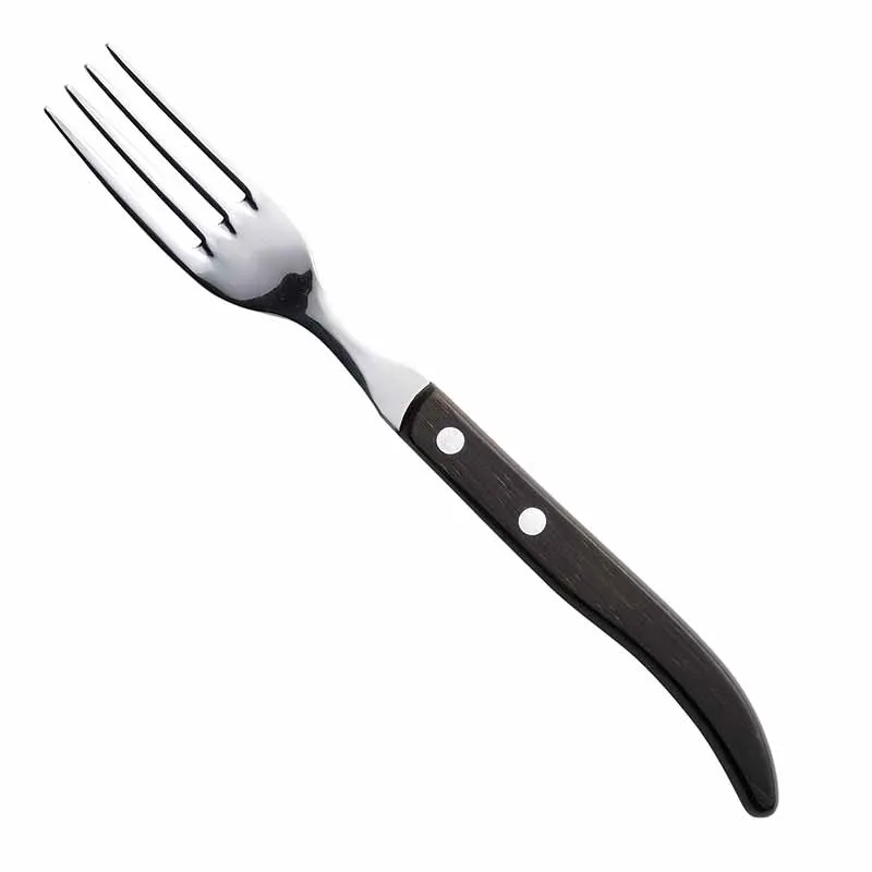 Artis French Style fourchette à steak 22 cm marron
