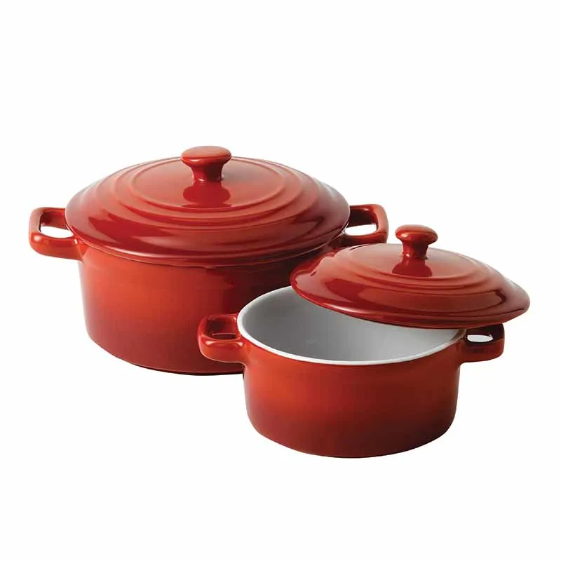 Artis MiniNova cocotte + couvercle rouge 13 cm