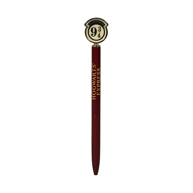 Harry Potter Voie 9 3/4 stylo métal rouge 15,5 cm