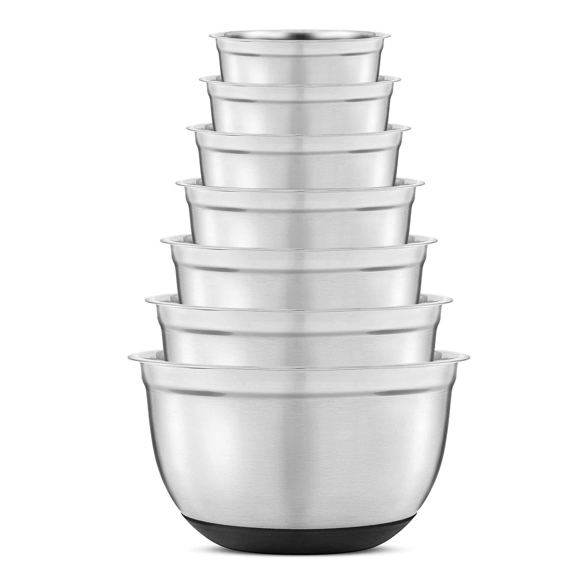 JoyJolt saladier inox avec couvercle gradué lot 7