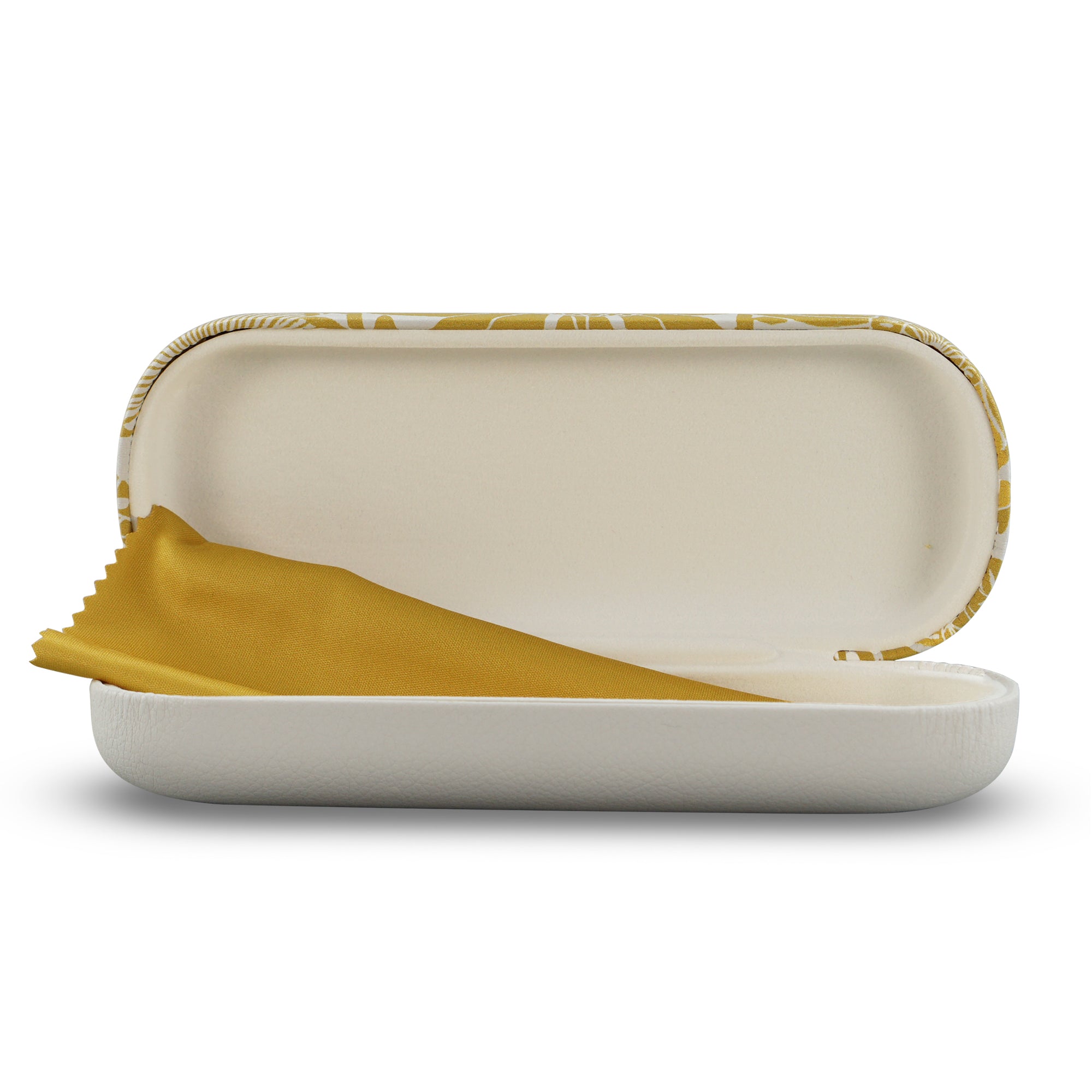 Kate Heiss étui à lunettes Moutarde jaune 16,5 cm